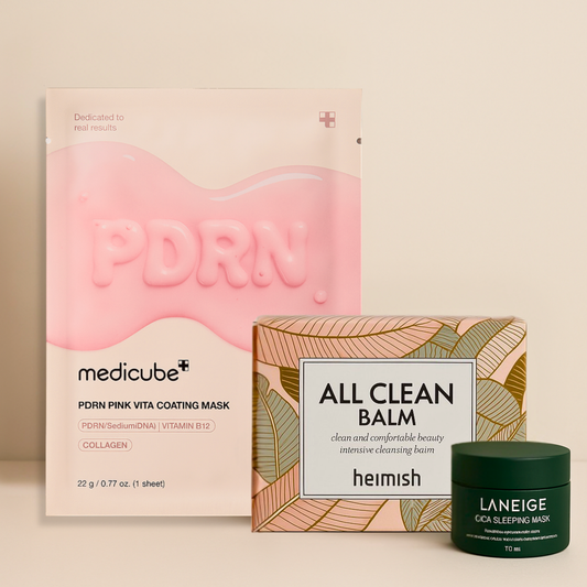 Korean Skincare Gift Set – Glowy Facial Masks for Her, Spa & Self Care Kit