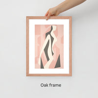 Framed Feminine Wall Art – Lady 2