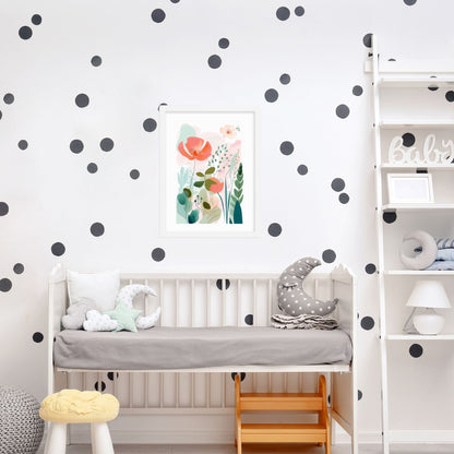 Boho Nursery Decor Matisse Flower Frame Art Neutral Pink Gallery Wall Decor Blush Pink Frame Watercolor Floral Art Print Botanical FlowerBoho Nursery Decor with Matisse Flower Watercolor Painting Pastel Floral Frame for Nursery Gallery Wall