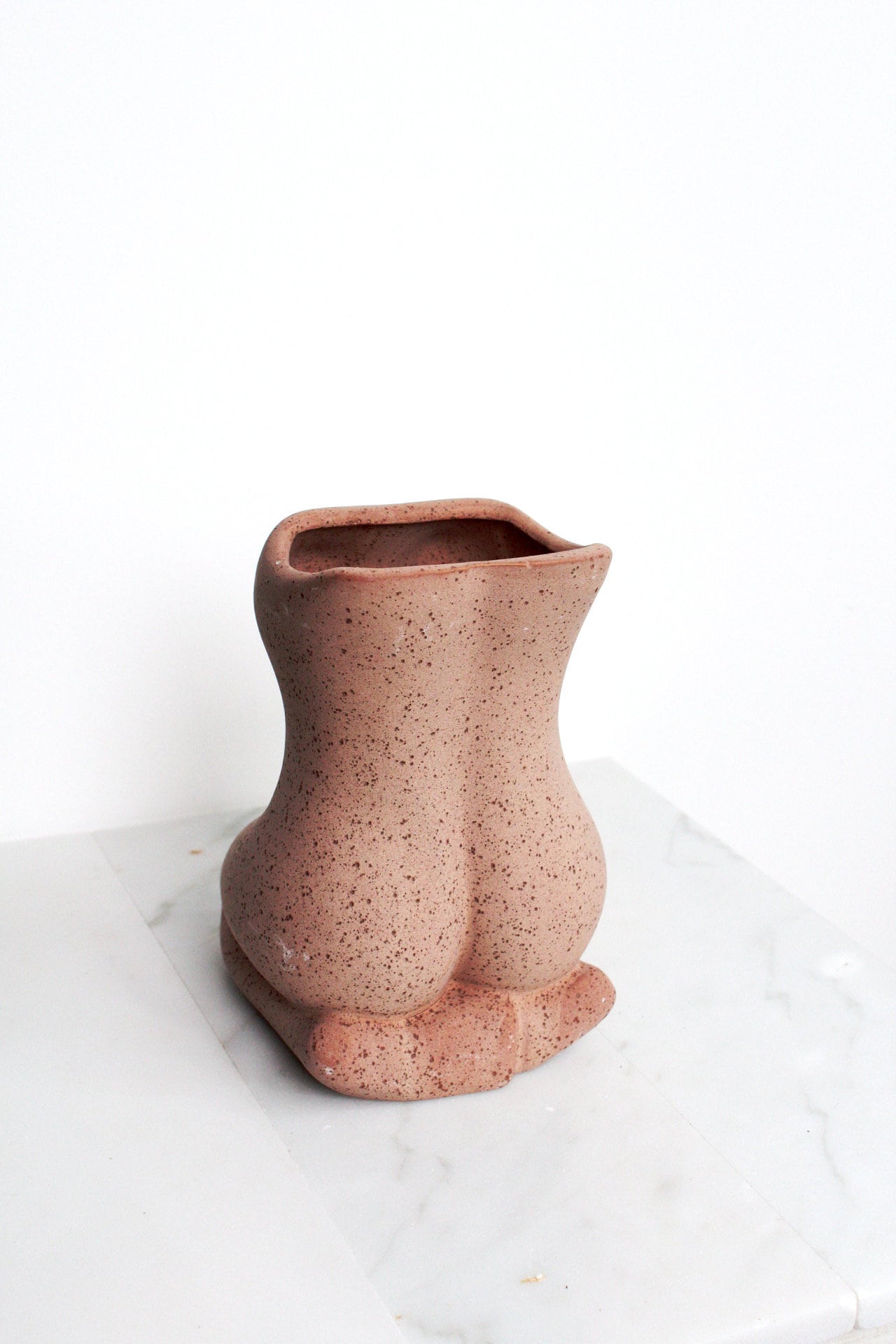 Woman Form Pottery Terracotta Colors Feminine Body Pot Neutral Planter Planter Indoor Plants Home Decor Ceramic Planter Houseplant Container