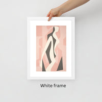 Framed Feminine Wall Art – Lady 2