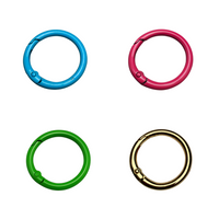 6pcs Labubu Doll Keychain Rings Set