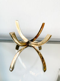 Modern Brass Crystal Stand Display Brass Crystal Stand Gold Rock Display Holder Sphere Stand Stylish Brass Home Decor Minimal Crystal Stand Modern Home Accessories Crystal Decor