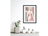 Abstract Wall Art Minimalist Female Silhouette Modern Home Decor Bedroom Art Print Geometric Design Neutral Color Living Room Office Gift Contemporary Scandinavian Inspired Decor Gallery Wall Piece