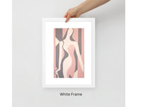 Framed Feminine Wall Art – Lady 6