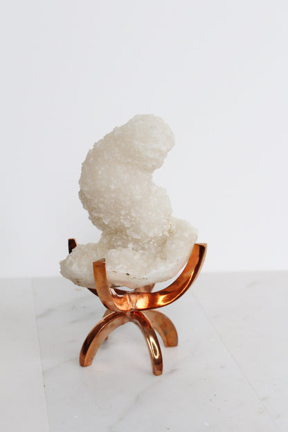 MM Quartz White Crystal Mineral - Natural Boho Decor
