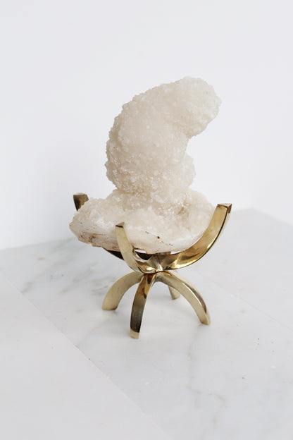 MM Quartz White Crystal Mineral - Natural Boho Decor