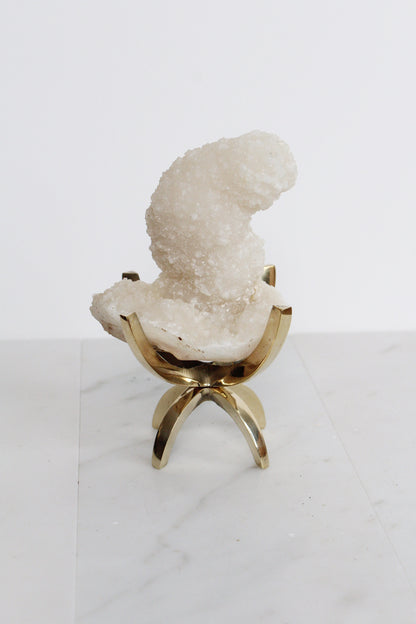 MM Quartz White Crystal Mineral - Natural Boho Decor