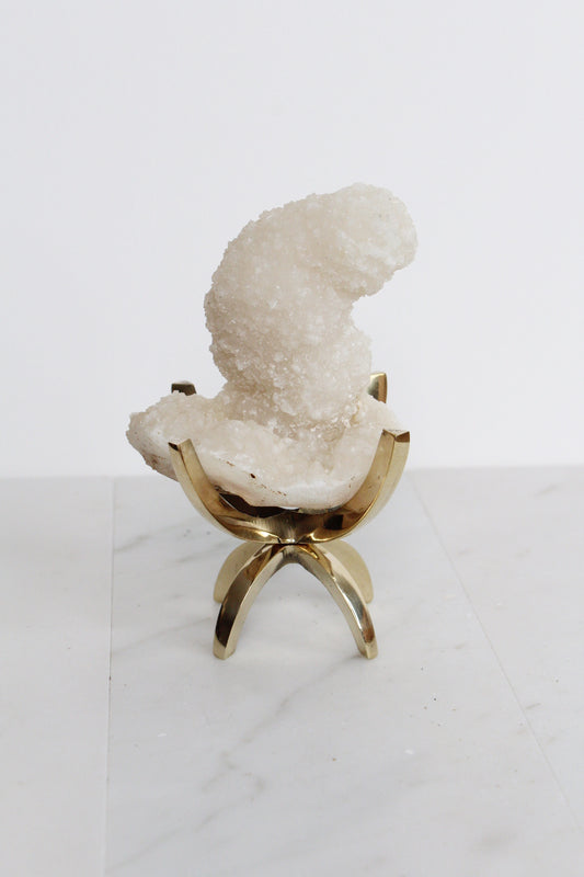 MM Quartz White Crystal Mineral - Natural Boho Decor