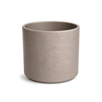 Dark Grey Planter – Textured Ceramic Indoor Pot