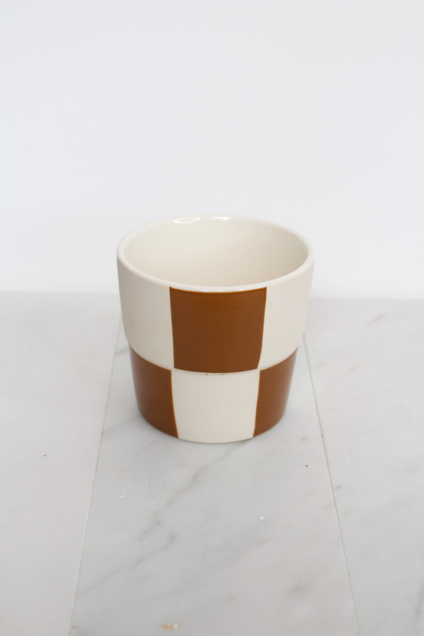 Checkerboard Pot