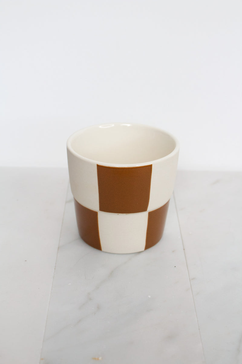 Checkerboard Pot