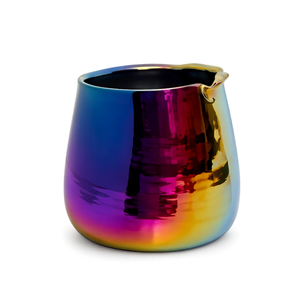 Iridescent Rainbow Planter – Maximalist Ceramic Pot