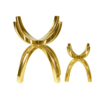 Brass Crystal Display Stand – Meditation Crystal Holder & Altar Decor