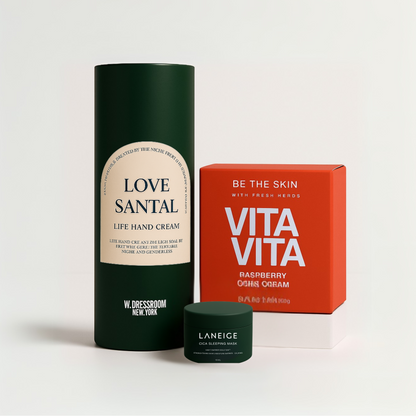 Summer Travel Skincare Gift – Luxury Korean Beauty Self-Care Set