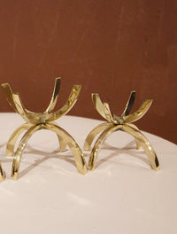 Small + Large Pack Modern Brass Crystal Stand Display Crystal Stand Gold Rock Display Holder Sphere Stand Home Decor Minimal Crystal Stand