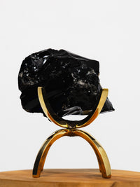 Crystal Energy Bundle – Modern Gemstone Decor Set with Brass Claw Stands