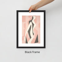 Framed Feminine Wall Art – Lady 2