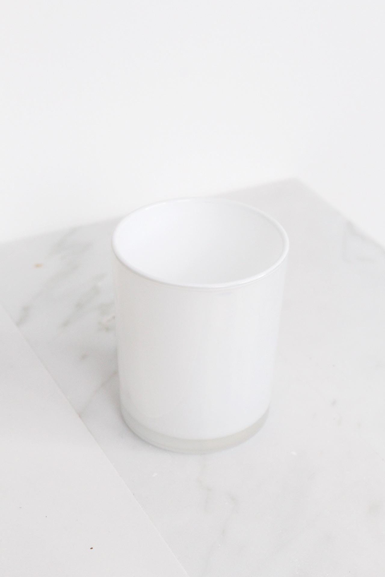 Candle Glass Container Metallic Luxury Designer Candle Vessel Glass Jar Iridescent Translucent Matte Black Modern Minimal Candle Jar Vessel