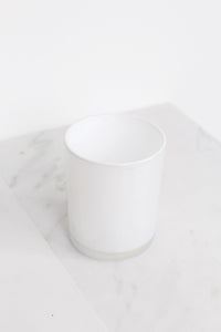 Candle Glass Container Metallic Luxury Designer Candle Vessel Glass Jar Iridescent Translucent Matte Black Modern Minimal Candle Jar Vessel