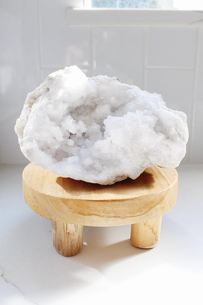 Mini Plant Stand Wooden Plant Riser Indoor Plant Display Windowsill Decor Desk Plant Stand Plant Mom Gift Plant Dad Gift Small Space Decor 4 inch pot 6 inch pot