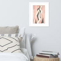 Framed Feminine Wall Art – Lady 2