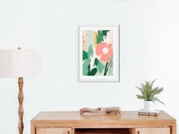 Framed Matisse-Inspired Floral Wall Art – Flower 4