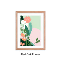 Framed Matisse-Inspired Floral Wall Art – Flower 7