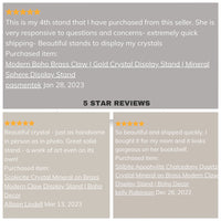 White Apophyllite Stone – Modern Crystal Display Accent