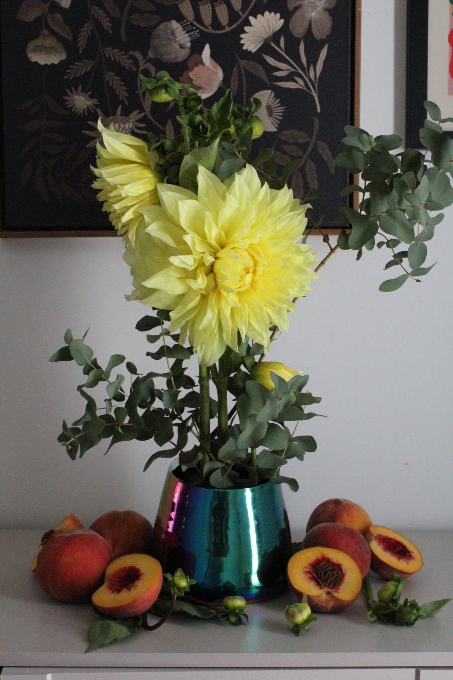 Iridescent Rainbow Planter – Maximalist Ceramic Pot