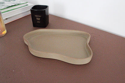Ceramic Serving Tray – Stoneware Catchall Platter