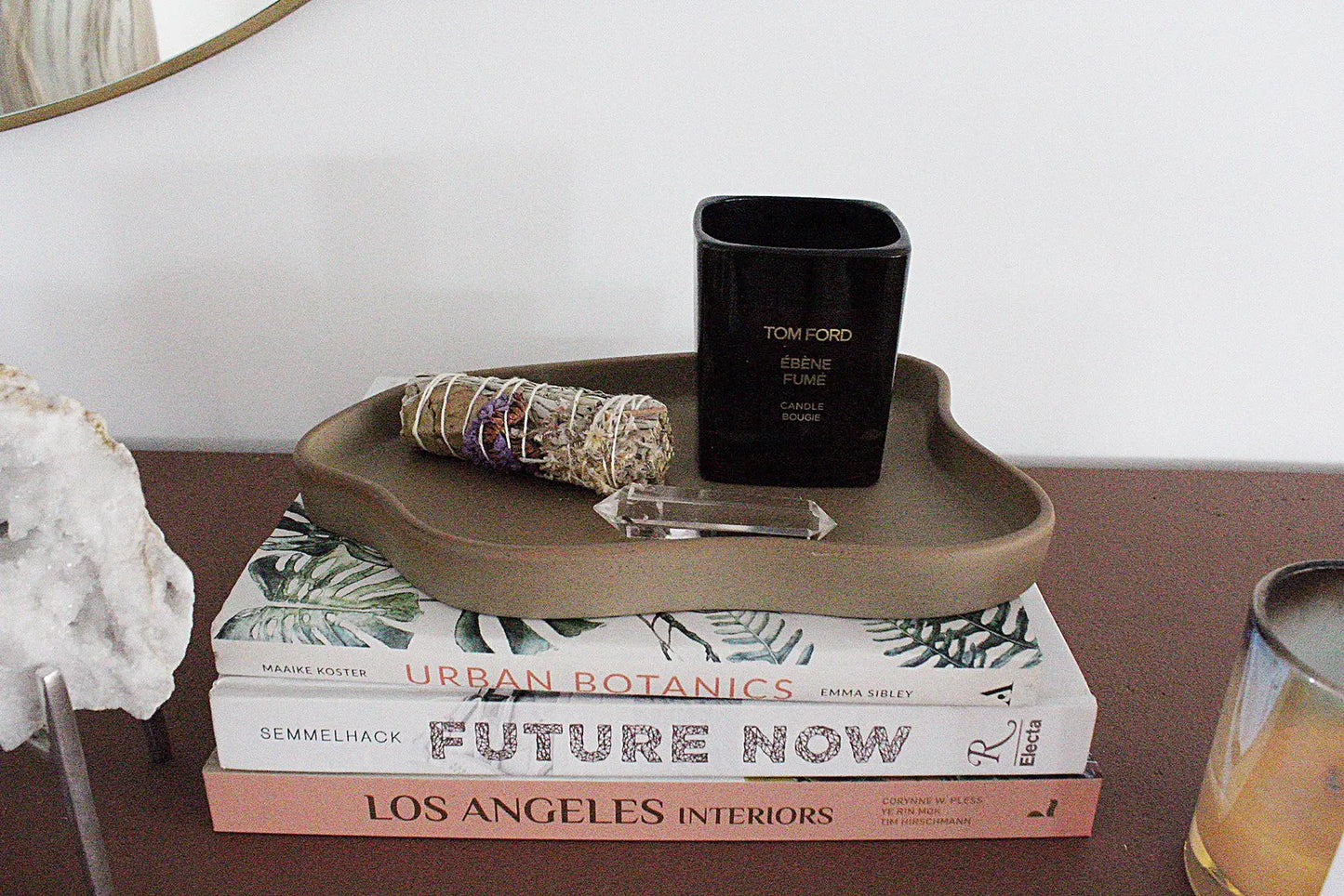 Ceramic Serving Tray – Stoneware Catchall Platter