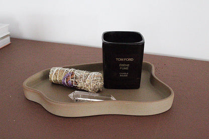 Ceramic Serving Tray – Stoneware Catchall Platter