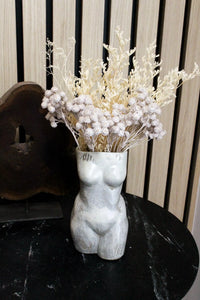 Female Torso Vase – Minimalist Ceramic Body Sculpture