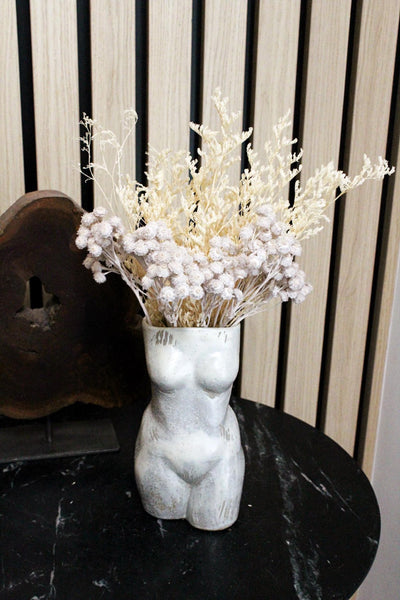 Female Torso Vase – Minimalist Ceramic Body Sculpture