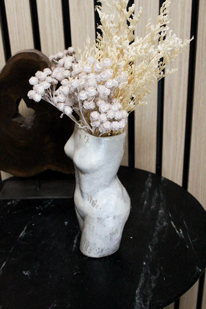 Female Torso Vase – Minimalist Ceramic Body Sculpture