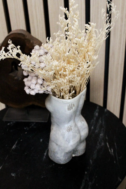 Female Torso Vase – Minimalist Ceramic Body Sculpture