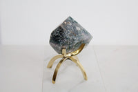 Green Moss Agate Crystal – Polished Boho Decor Accent