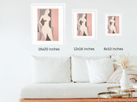 Framed Feminine Wall Art – Lady 1