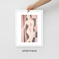 Framed Feminine Wall Art – Lady 5