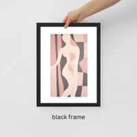 Framed Feminine Wall Art – Lady 5