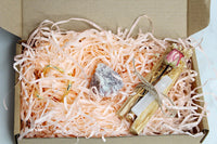 Crystal Healing Set Spiritual Gift Set Meditation Supplies Energy Clearing Kit Chakra Healing Tools Crystal Display Spiritual Decor Metaphysical Supplies