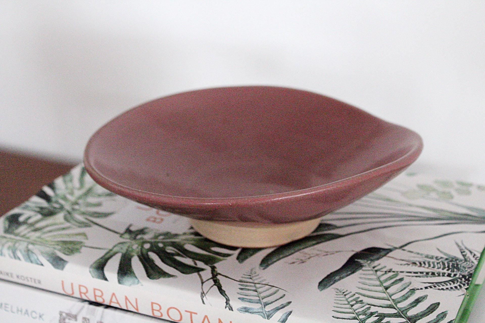 Modern Centerpiece Minimalist Centerpiece Ikebana Bowl Purple Ceramic Vase Flower Vase Home Decor Gift For Mom Birthday Gift For Her Housewarming Gift Wedding Gift