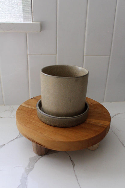 Mini Planter Small Planter Tabletop Planter Bookshelf Planter Desk Planter Decorative Planter Modern Planter Brown Planter Ceramic Planter Indoor Planter