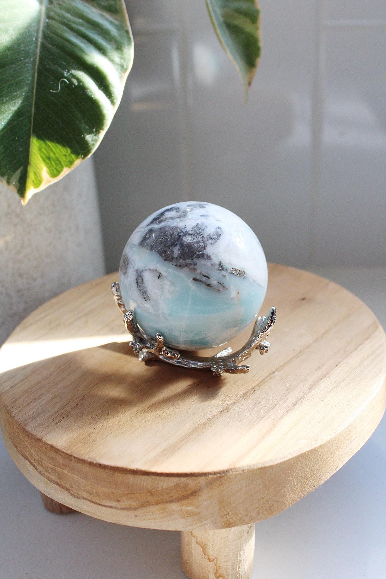 Crystal Healing Tool Metaphysical Accessory Unique Gift Idea Collectors Item Display Functional Art Piece Crystal Enthusiast Gift Home Decor Accent Compact Crystal Stand Versatile Display