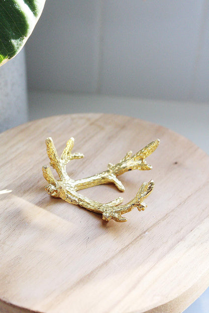 Crystal Sphere Stand Antler Display Rustic Home Decor Modern Accessory Small Crystal Ball Holder Gemstone Display Feng Shui Decor Meditation Room Nature Inspired Design Steel Crystal Stand Woodland Charm