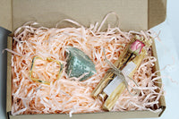 Smudging Kit Palo Santo Selenite Aventurine Crystal Healing Set Energy Clearing Spiritual Gift Meditation Yoga Altar Supplies Housewarming Gift Birthday Gift Holiday Gift Christmas Gift