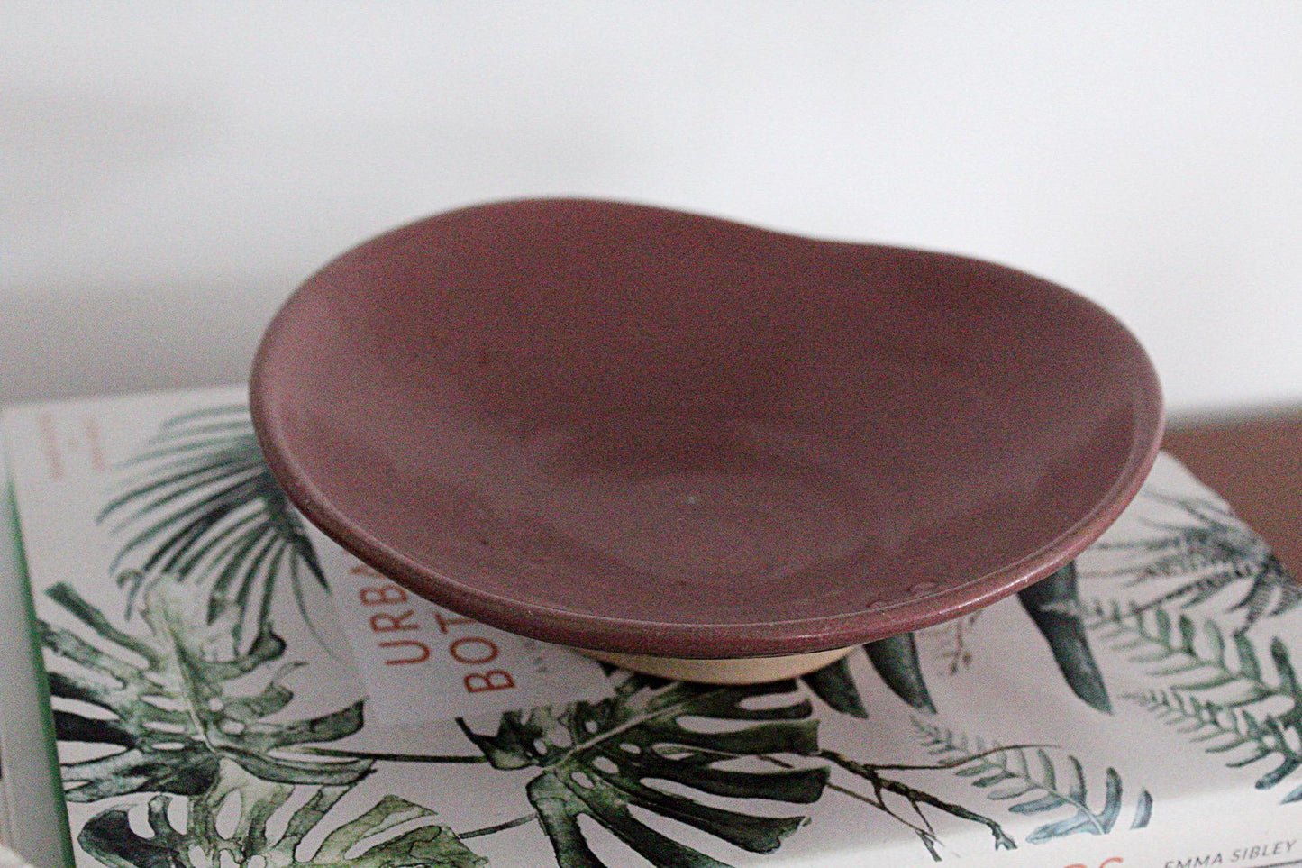 Modern Centerpiece Minimalist Centerpiece Ikebana Bowl Purple Ceramic Vase Flower Vase Home Decor Gift For Mom Birthday Gift For Her Housewarming Gift Wedding Gift