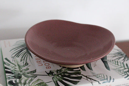 Modern Centerpiece Minimalist Centerpiece Ikebana Bowl Purple Ceramic Vase Flower Vase Home Decor Gift For Mom Birthday Gift For Her Housewarming Gift Wedding Gift