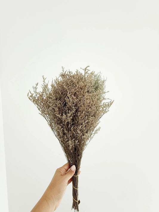 Dried Limonium Branch – Rustic Floral Arrangement